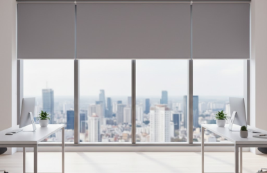 Rèm Cuốn Văn Phòng – Thi Công Nhanh Trong Ngày Tại TP.HCM