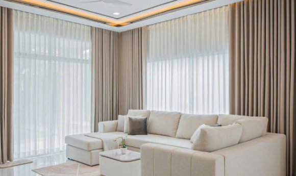 Rèm Vải Chống Nắng Cho Chung Cư Tại HCM – Giải Pháp Hoàn Hảo Cho Không Gian Sống Hiện Đại