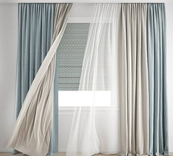 Thi công rèm cửa chung cư Idico Tân Phú trọn gói