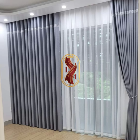 Địa chỉ bán màn vải 2 lớp đẹp