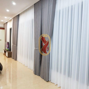 Địa chỉ bán màn vải 2 lớp đẹp