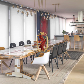 Màn cuốn trơn cho quán café