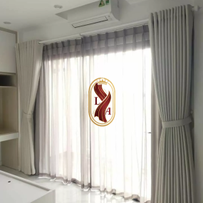 Rèm vải 2 lớp giá tốt