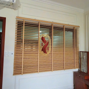 Rèm Sáo Gỗ Cho Phòng Khách