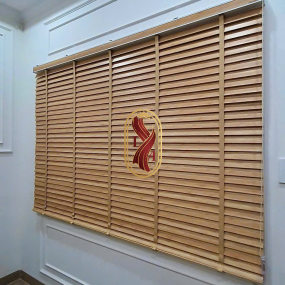 Rèm Sáo Gỗ Cho Phòng Khách