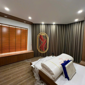 Thi công rèm sáo gỗ trọn gói