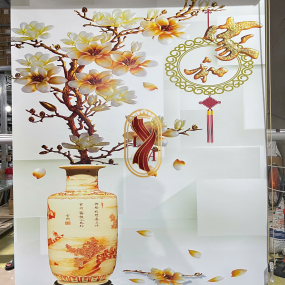 Rèm cuốn in cho spa, thẩm mỹ viện