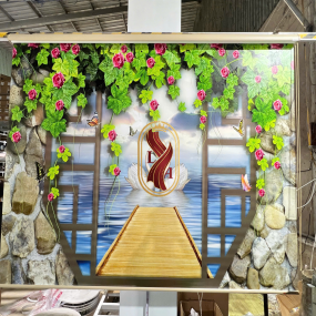 Màn cuốn in hình ảnh quảng cáo chất lượng cao