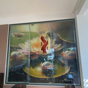 Màn cuốn in UV bền màu