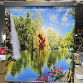 Đặt màn cuốn in theo kích thước