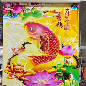 Màn Cuốn In Trang Trí  - Màn cửa Linh Anh