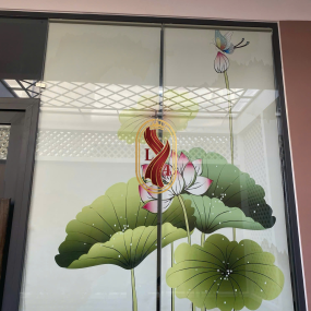 Rèm cuốn in cho spa, thẩm mỹ viện